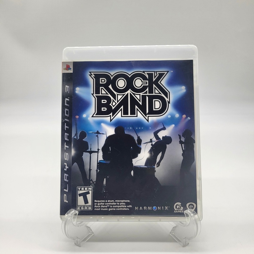 2007 Playstation 3 Rock Band PS3 Game Complete In Box
